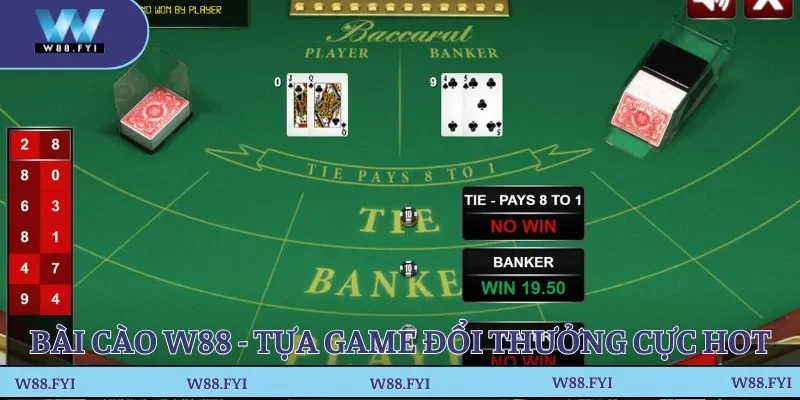 Bài cào W88 - Tựa game đổi thưởng cực hot