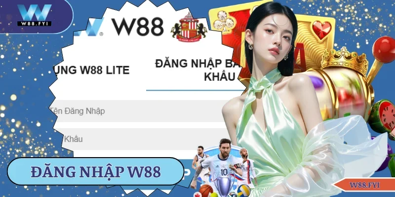 Đăng nhập W88