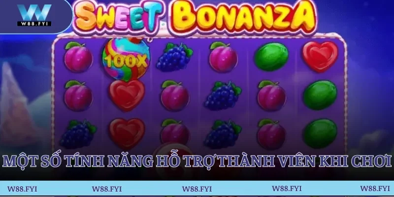 Một số tính năng hỗ trợ thành viên khi chơi