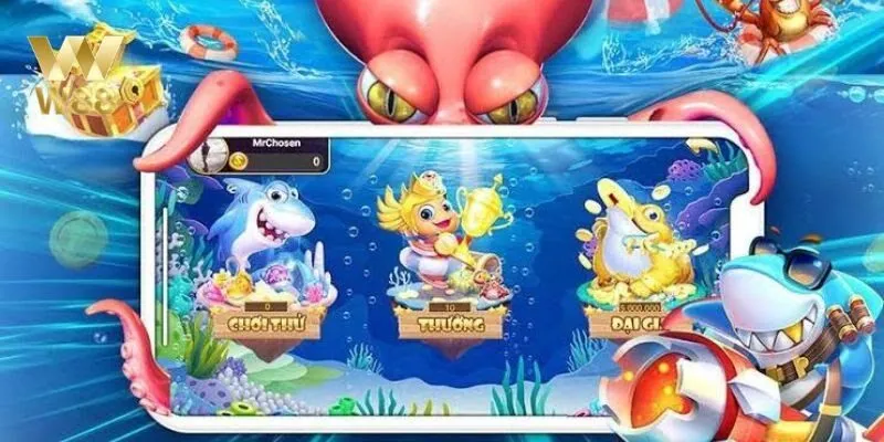 Bắn Cá Hoàng Kim Là Gì? Trải Nghiệm Game Đẳng Cấp Ở W88 4 Chọn Súng và Chiến Lược Bắn